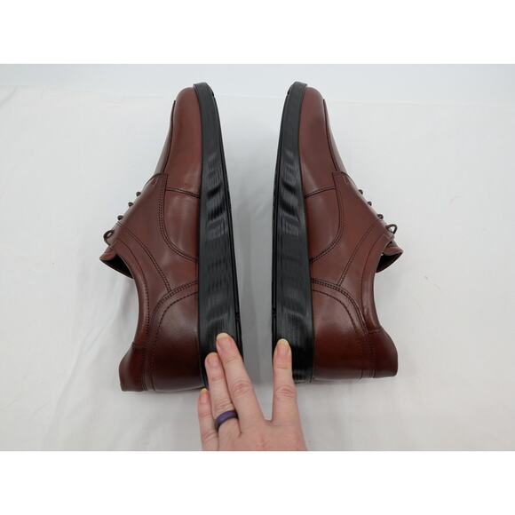 NWT ECCO S Lite Hybrid Leather Apron Derby Shoe Men\'s 13-13.5 COGNAC Office main image 6